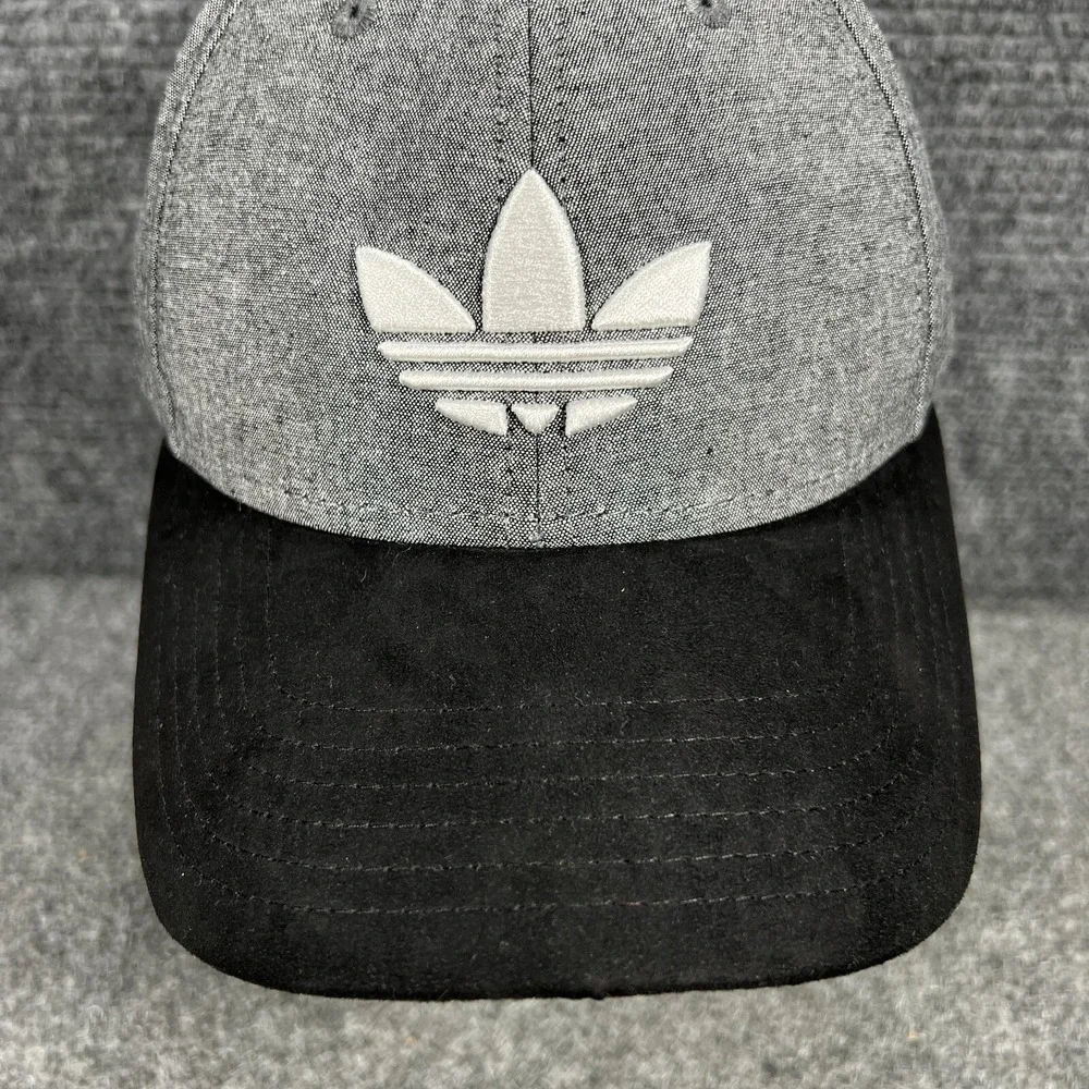 Adidas Originals Hat‎ Cap Mens Gray Snap Back Adjustable Golf Outdoor Casual